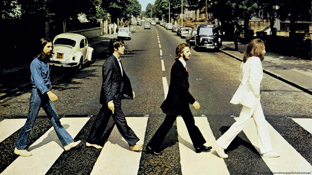 A histórica foto dos Beatles na Abbey Road